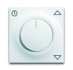 Плата центральная (накладка) для комфортного механизма жалюзи 6419 U, серия impuls, альпийский белый | 6430-0-0373 | 2CKA006430A0373 | ABB