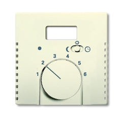 Плата центр. (накладка) для мех. терморегулятора (термостата) 1095 UTA, 1096 UTA, серия solo/future, сл. кость | 1710-0-3723 | 2CKA001710A3723 | ABB